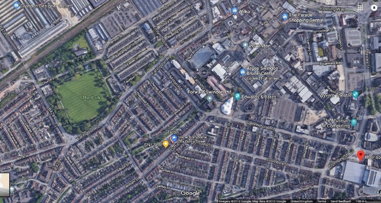 Swindon City Centre Duplex - Entercloud9Sa Εξωτερικό φωτογραφία